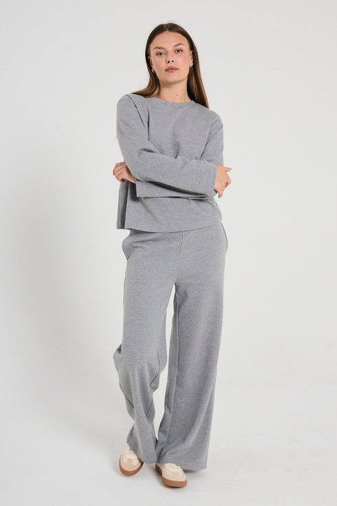Free|Quent Ladies FQEMBER Pants - Soft Wide Leg Joggers 206806